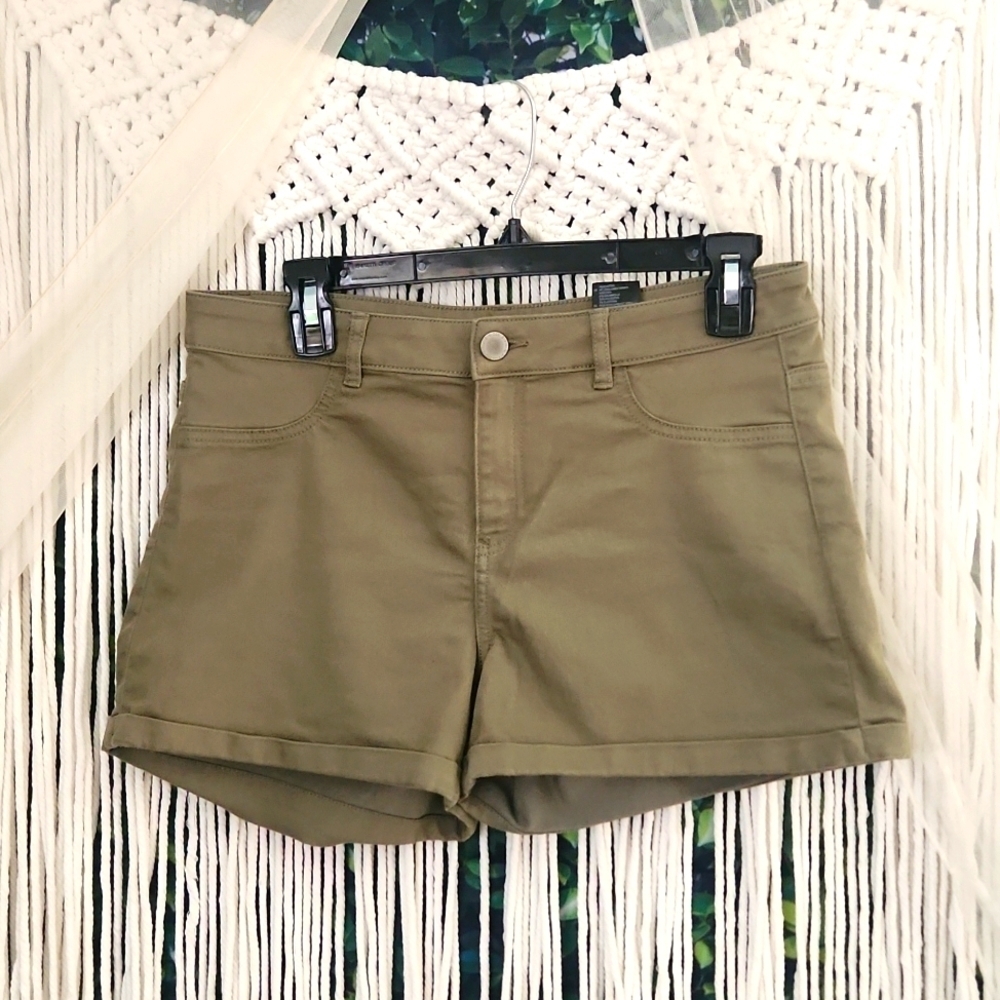 H&M Army Green Shorts